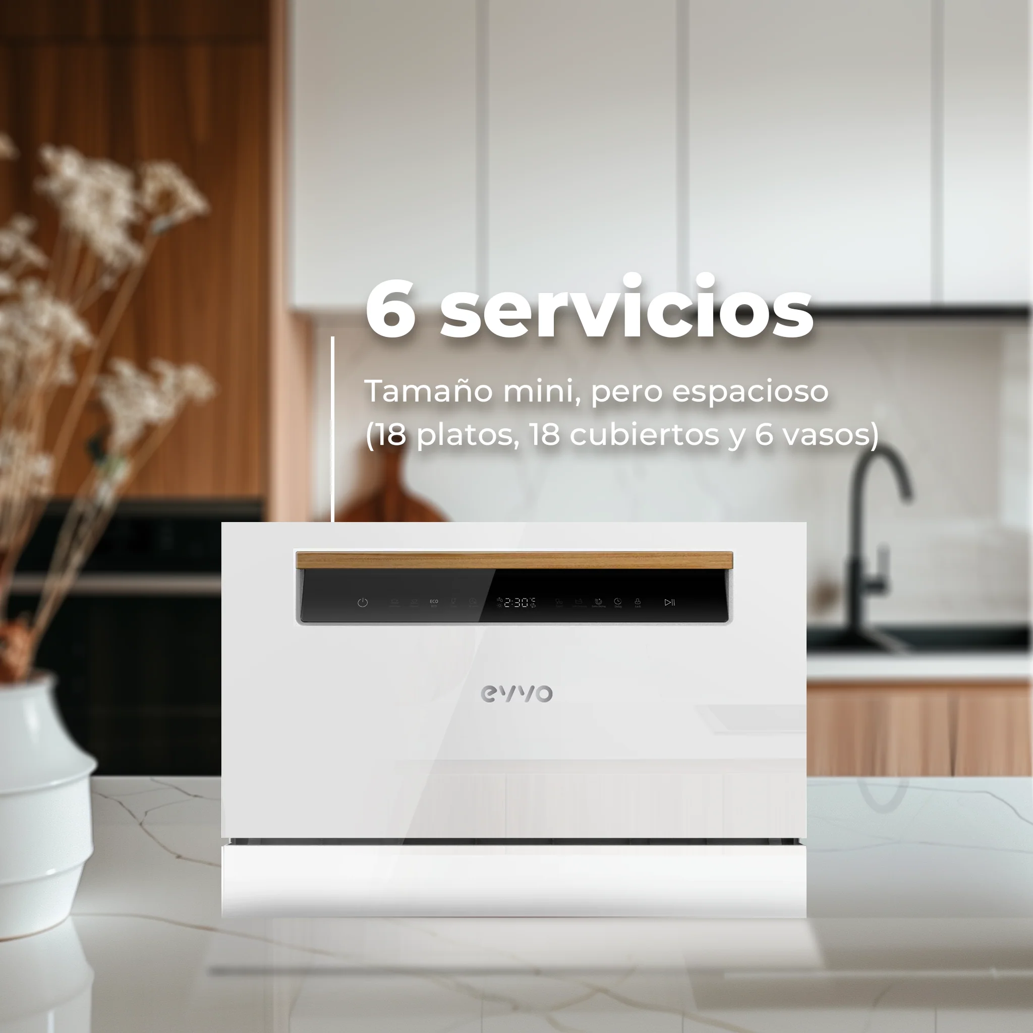 Lavavajillas EVVO Mini D