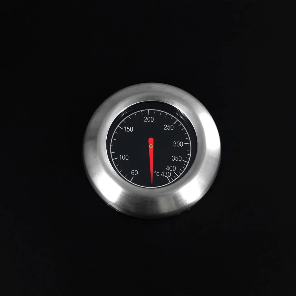 Barbacoa combinada de gas y carbón con 3 fogones V6872