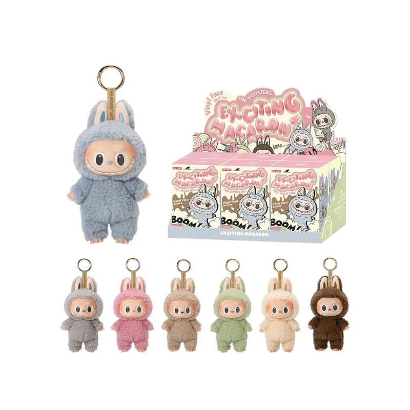 Pop Mart Labubu Los Monstruos Macarons Sabrosos Vinilo Cara Caja Ciega