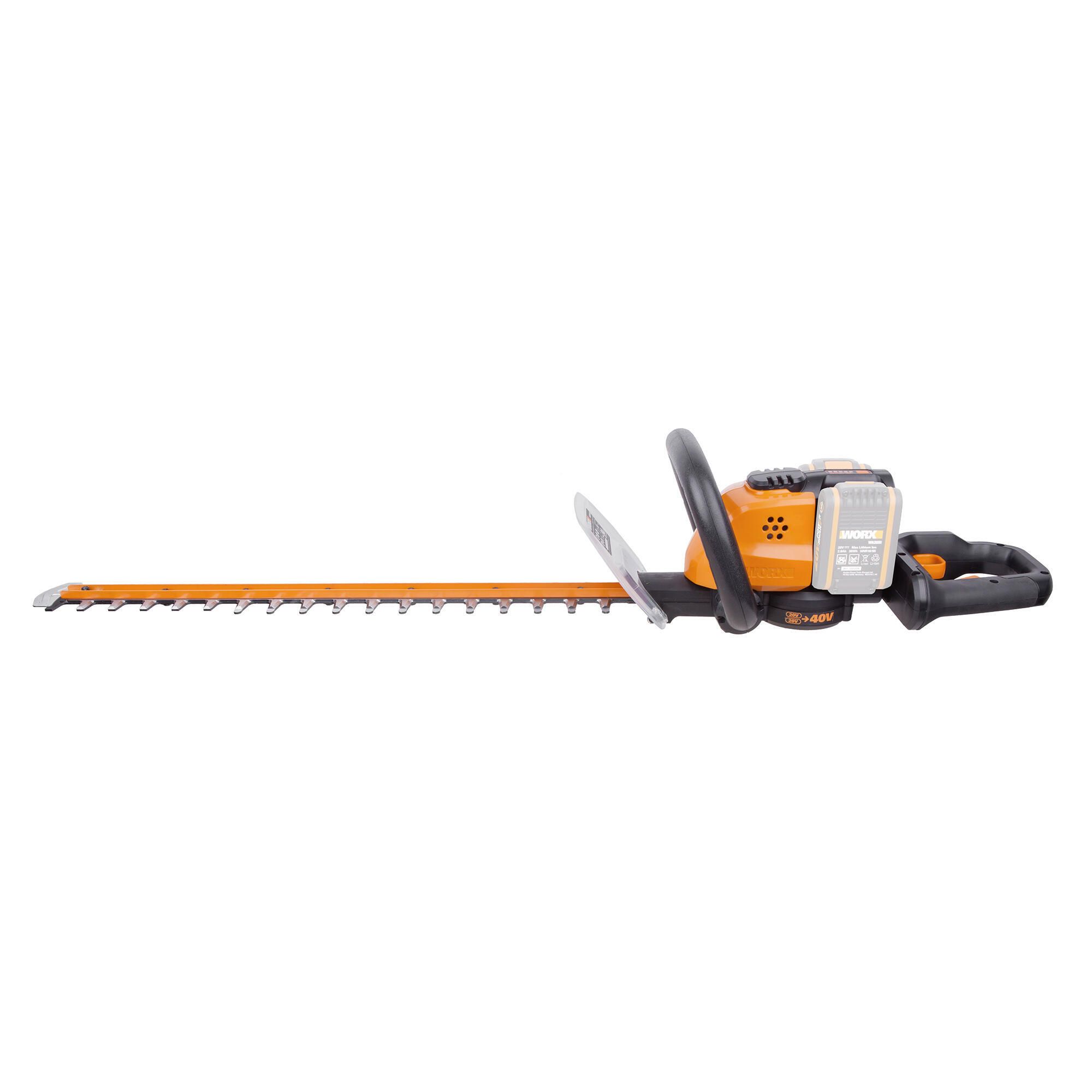 Cortasetos de batería WORX 40V 61 cm longitud de cuchilla