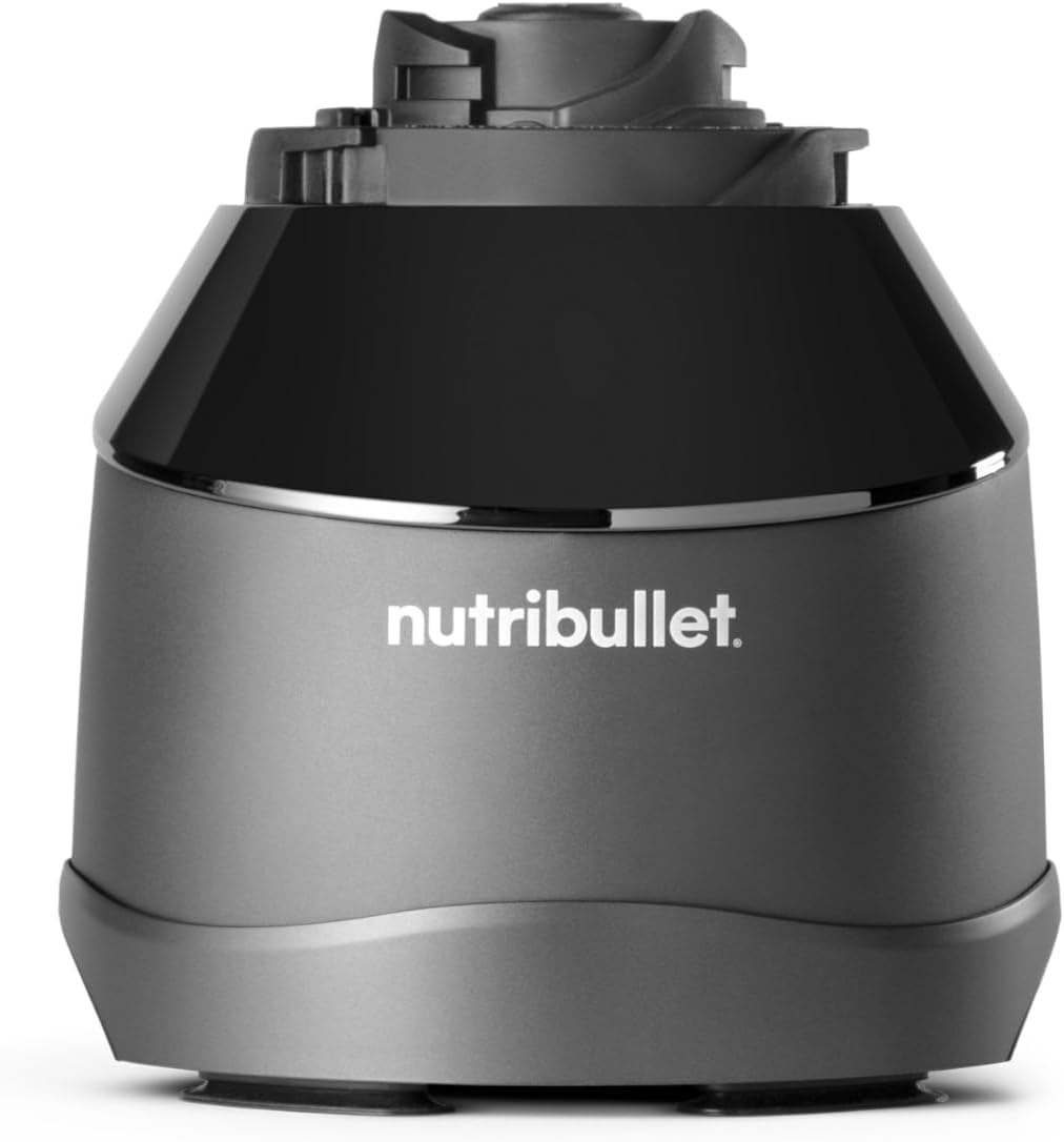 nutribullet triple Prep System, batidora eléctrica, batidora de vaso profesional multifunción, 1500 vatios de potencia, 3 electrodomésticos, negro, NBF580B