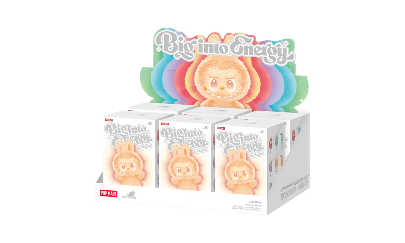 Pop Mart Labubu Los monstruos Big into Energy Series