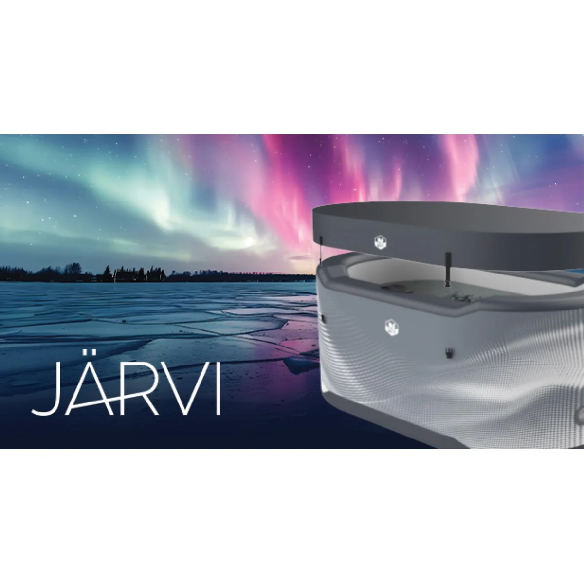 Poolex - NetSpa Järvi Kit enfriador 3-40°C 4kw incluido