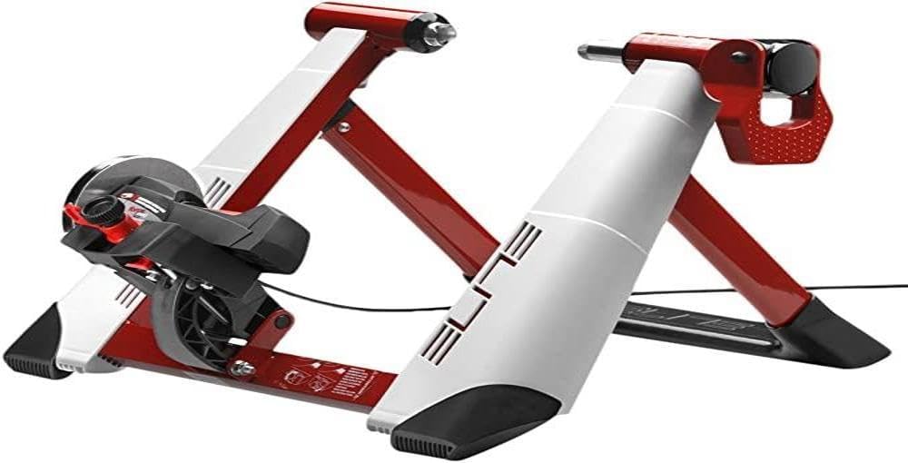 Elite Novo Force - Rodillo magnético de ciclismo (sistema de fijación rápida, máxima estabilidad), 8 niveles de resistencia