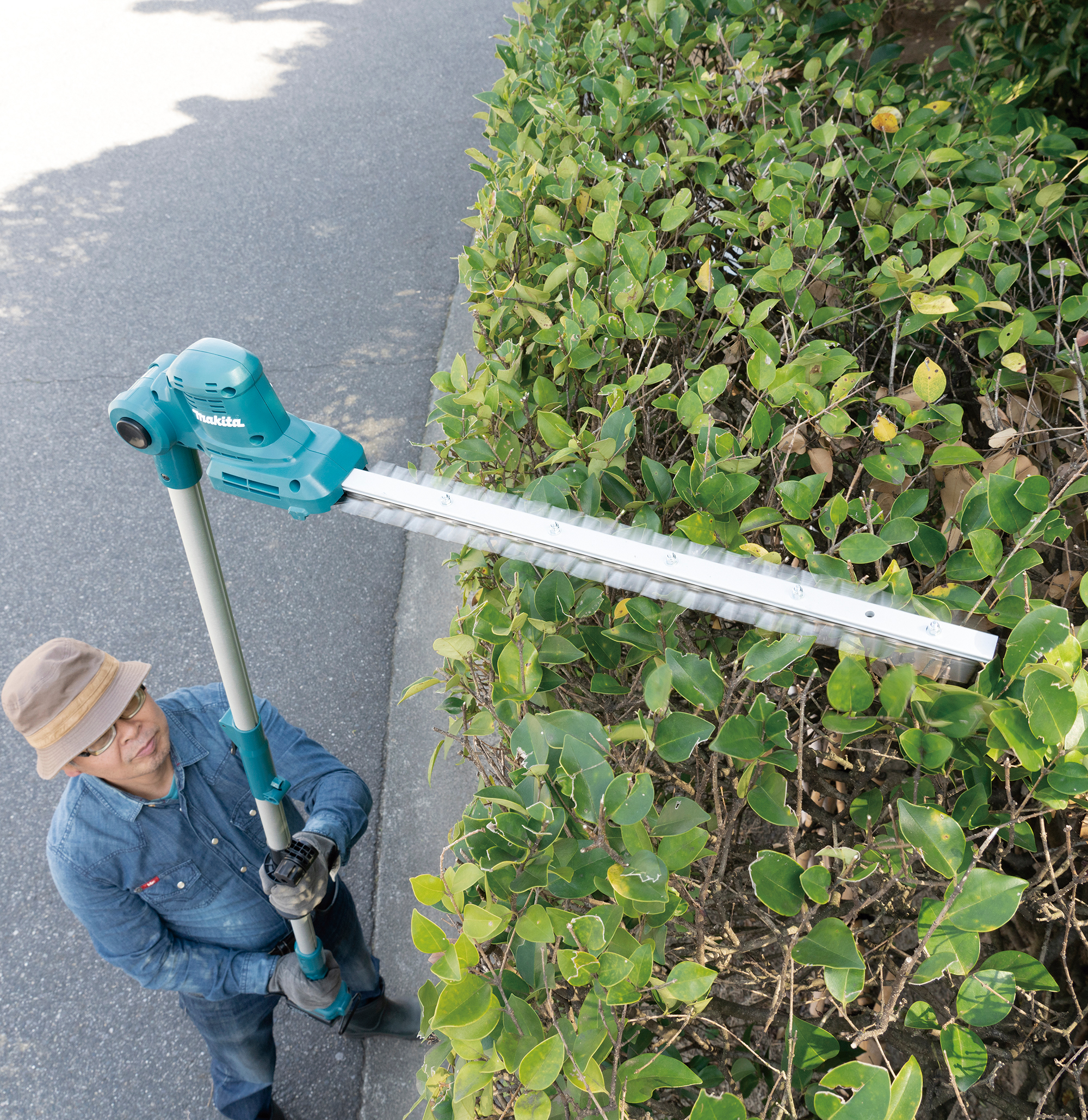 Corta seto pértiga con batería MAKITA Dun461Wz 18V 46 cm largo cuchilla