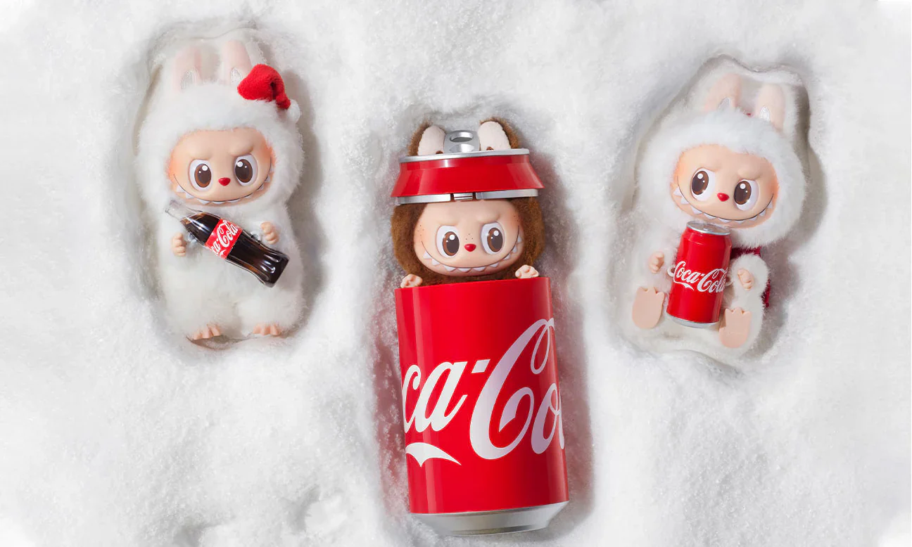 Pop Mart Labubu Los Monstruos Serie Coca Cola