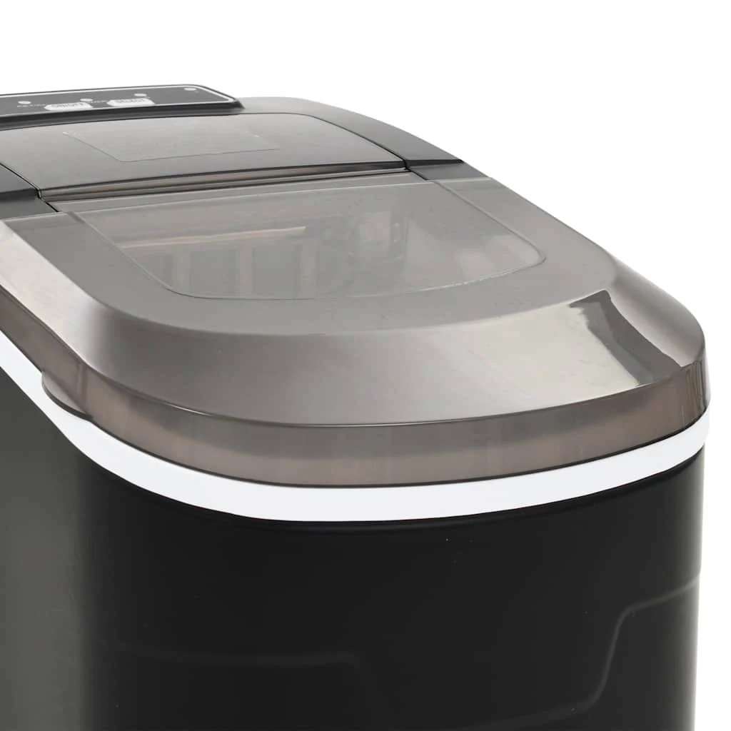 Máquina para hacer cubitos de hielo 2,4 l 15 kg / 24 h negro v6397