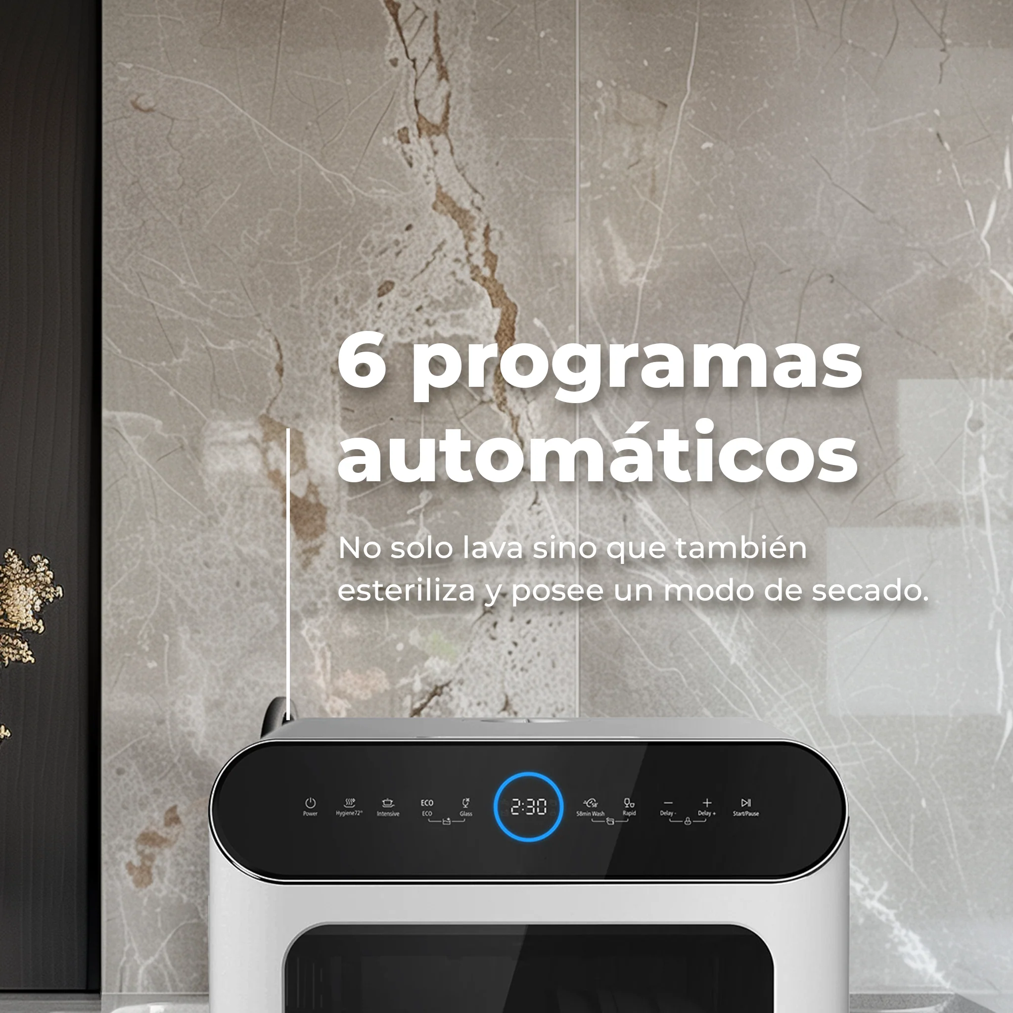 Lavavajillas EVVO Mini D Trip 2