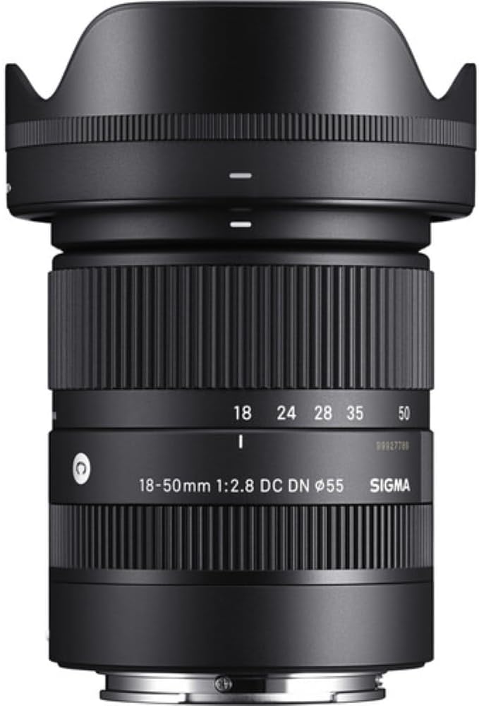 Sigma 18-50mm F2.8 DC DN Contemporary Lens Sony E Mount, Black