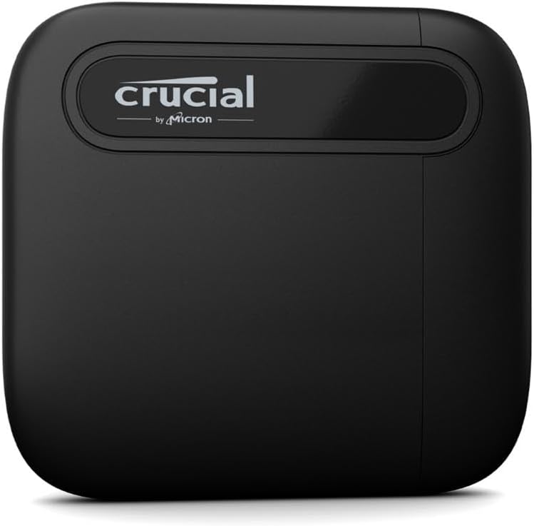 Crucial X9 SSD 4TB Portátil, Hasta 1050MB/s, Compatible con PC, Mac, PlayStation y Xbox, Disco Duro Sólido Externo SSD, USB-C 3.2 - CT4000X9SSD902