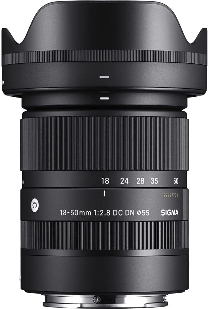 Sigma 18-50mm F2.8 DC DN Contemporary Lens Sony E Mount, Black