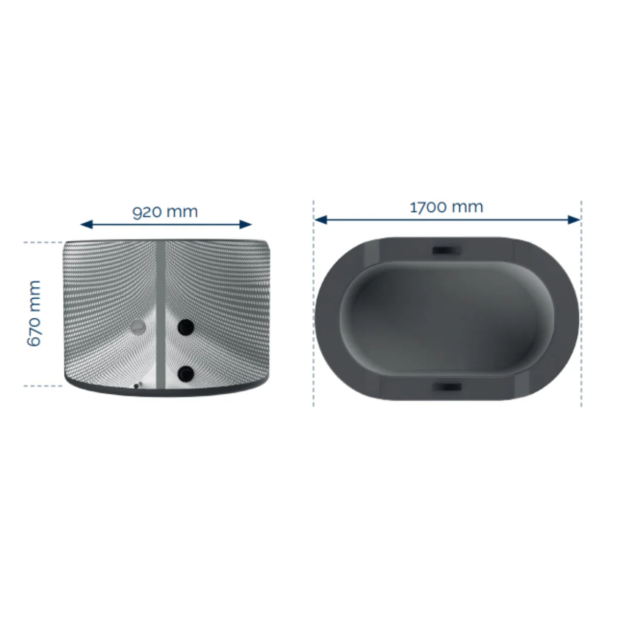 Poolex - NetSpa Järvi Kit enfriador 3-40°C 4kw incluido