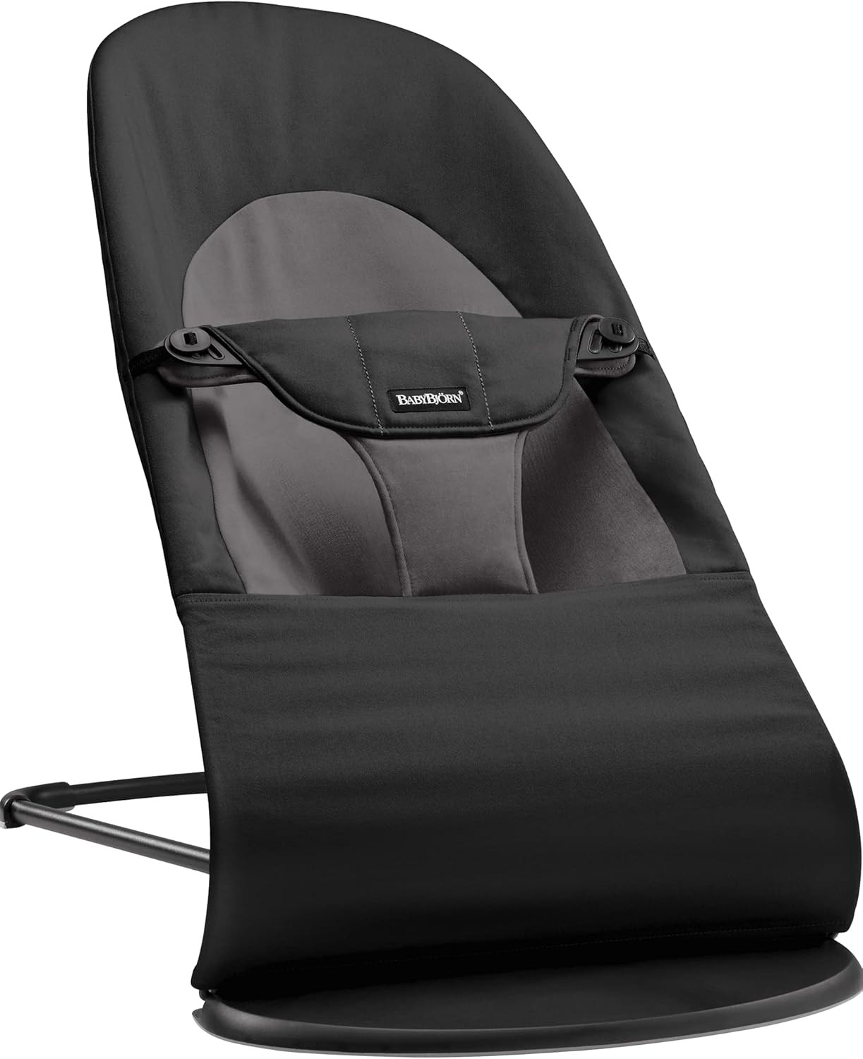 BabyBjörn Hamaca Balance Soft, Tejido/Jersey, Salvia claro/Gris