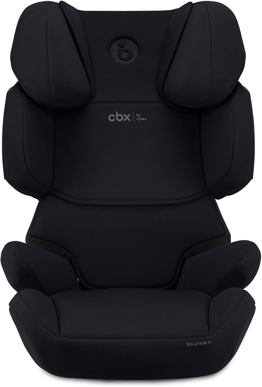 CBX by CYBEX Silla de coche infantil Solution X i-Fix, Para coches con y sin ISOFIX, De 3 a 12 años aprox. (100 - 150 cm), De 15 a 50 kg aprox., Negro (Pure Black)
