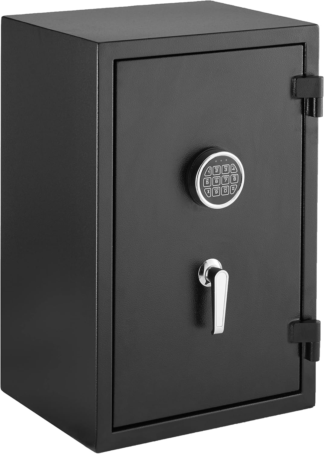 Amazon Basics Fireproof Safe with Programmable Electronic Keypad, 60 L, Black, 43 x 35 x 66 cm (W x D x H)