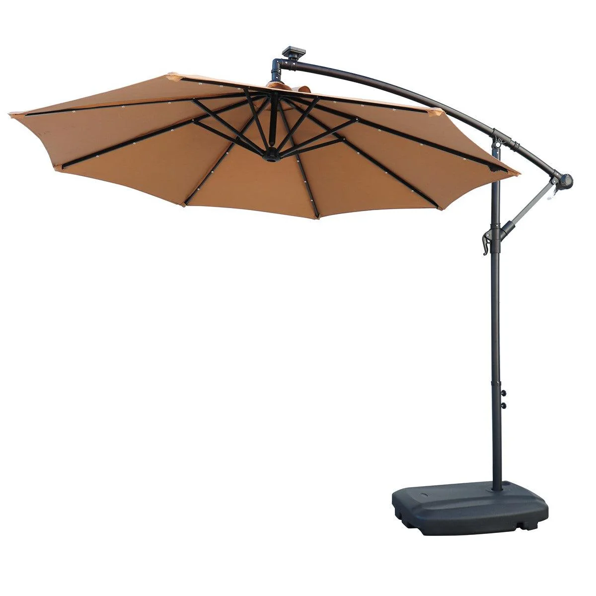 Poolstar - Paraguas 250 cm Beige
