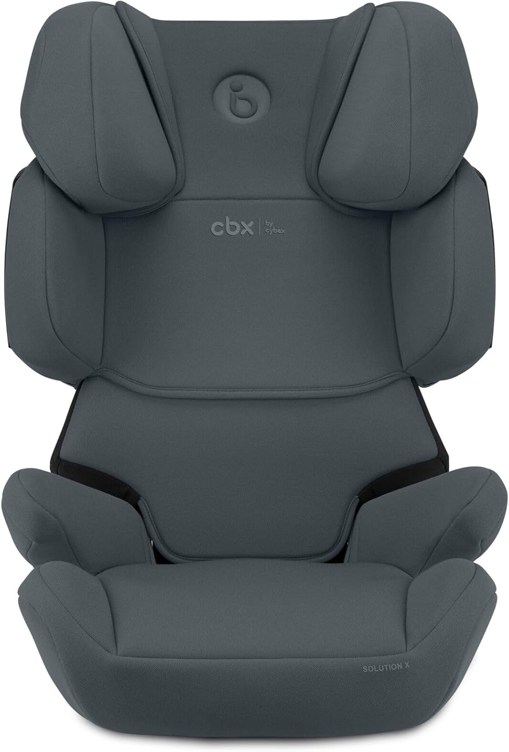 CBX by CYBEX Silla de coche infantil Solution X i-Fix, Para coches con y sin ISOFIX, De 3 a 12 años aprox. (100 - 150 cm), De 15 a 50 kg aprox., Negro (Pure Black)