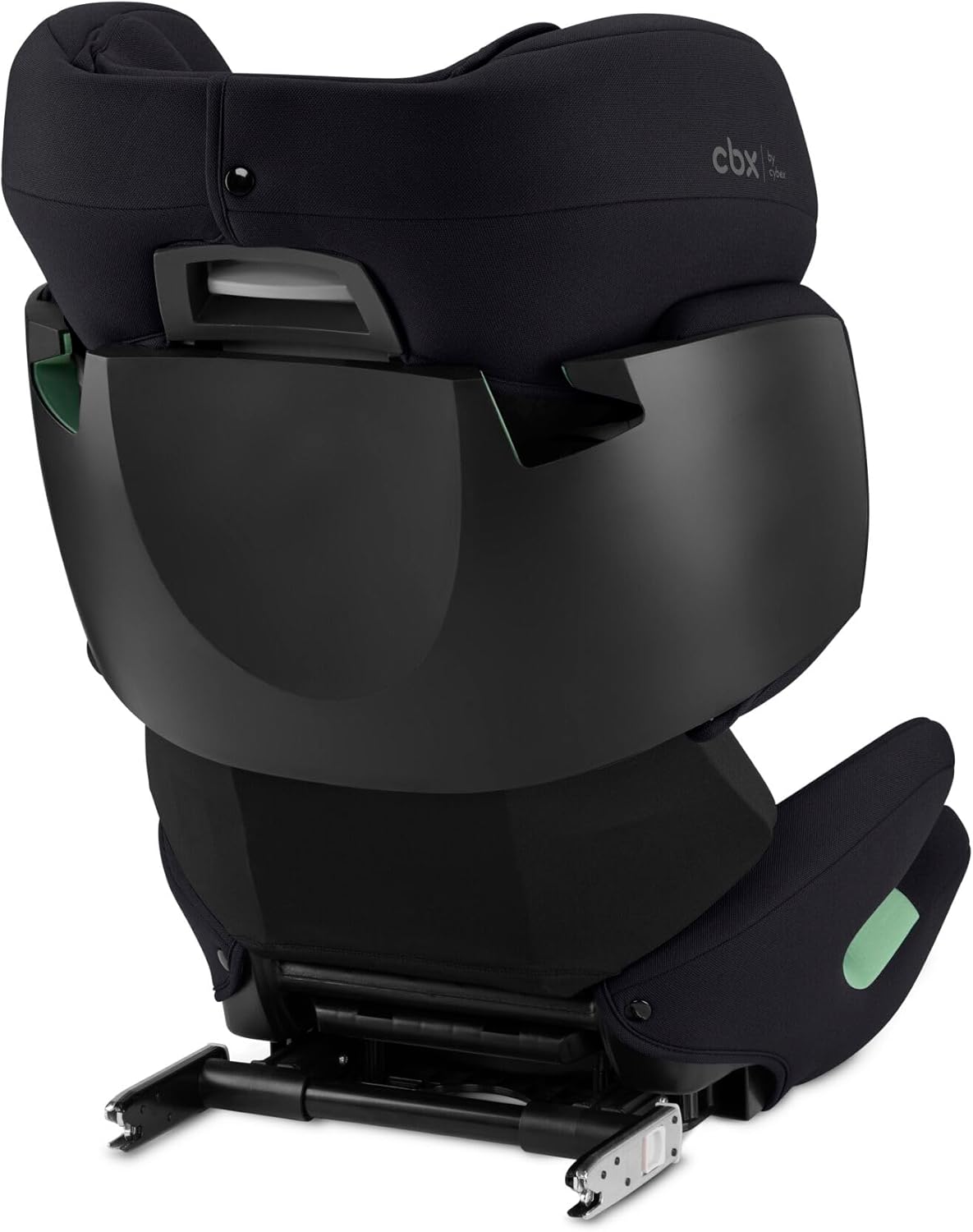 CBX by CYBEX Silla de coche infantil Solution X i-Fix, Para coches con y sin ISOFIX, De 3 a 12 años aprox. (100 - 150 cm), De 15 a 50 kg aprox., Negro (Pure Black)