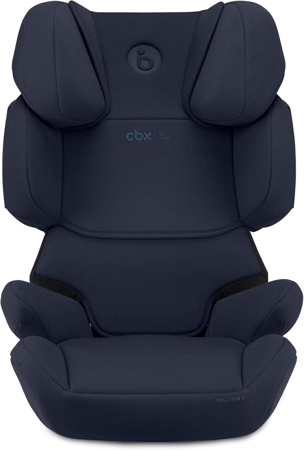 CBX by CYBEX Silla de coche infantil Solution X i-Fix, Para coches con y sin ISOFIX, De 3 a 12 años aprox. (100 - 150 cm), De 15 a 50 kg aprox., Negro (Pure Black)