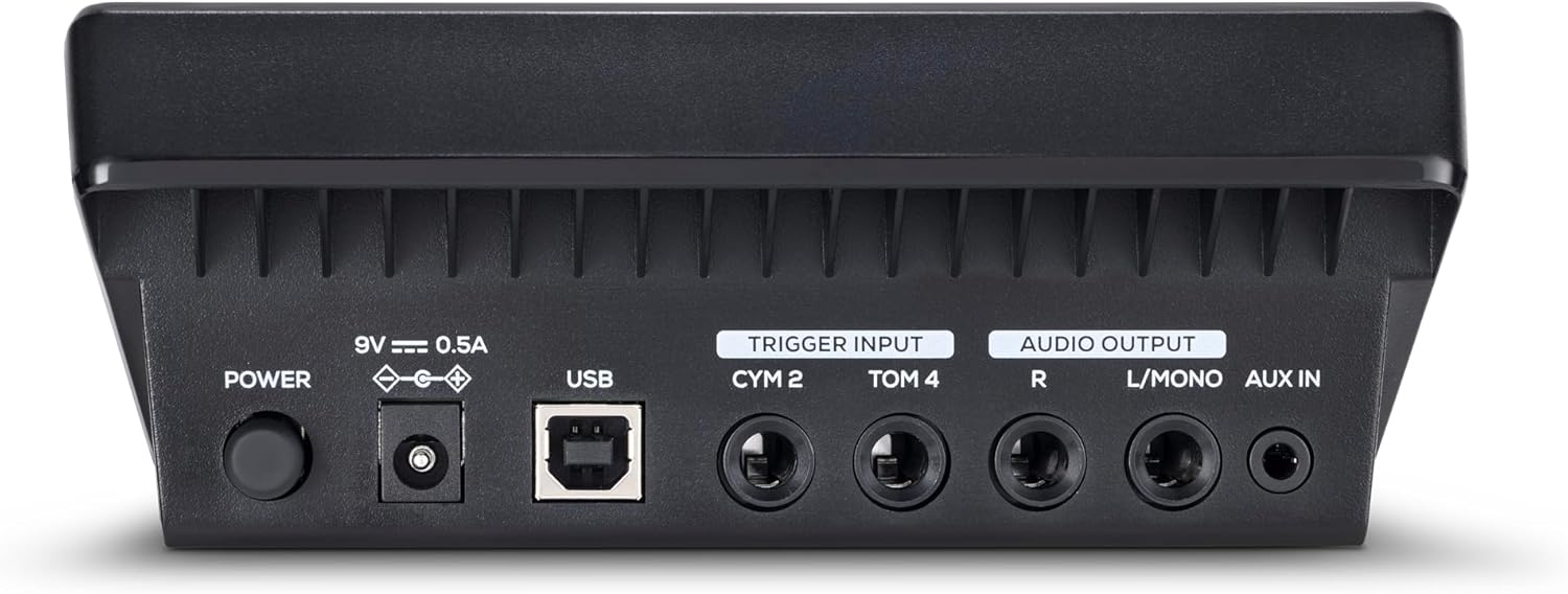 Alesis Nitro Max Kit Batería Electrónica con Parches Silenciosos de Malla, Caja de Doble Zona de 10