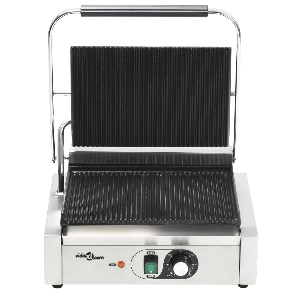 Grill parrilla estriada 2200 W 43x30,5x20 cm