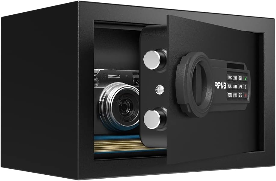 RPNB Luxury Safe and Lock, Safe, Digital Keypad Safe, Good Preservation for Home, Hotel and Office, Trade, Jewelry, Guns, Species. 51L