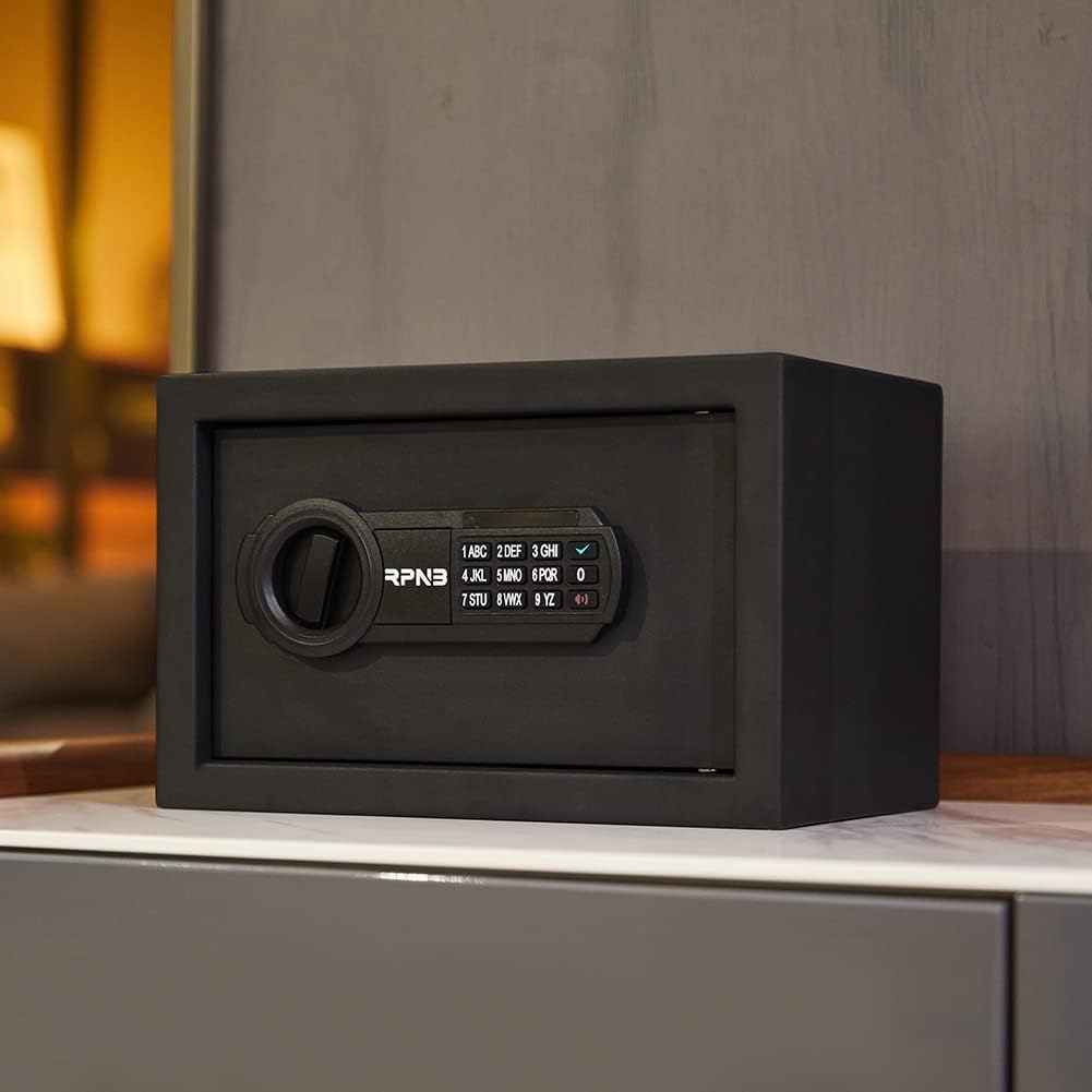 RPNB Luxury Safe and Lock, Safe, Digital Keypad Safe, Good Preservation for Home, Hotel and Office, Trade, Jewelry, Guns, Species. 51L