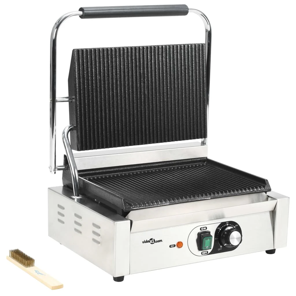 Grill parrilla estriada 2200 W 43x30,5x20 cm