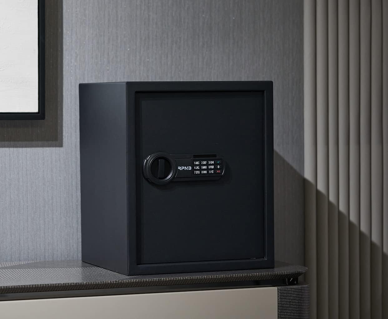 RPNB Luxury Safe and Lock, Safe, Digital Keypad Safe, Good Preservation for Home, Hotel and Office, Trade, Jewelry, Guns, Species. 51L