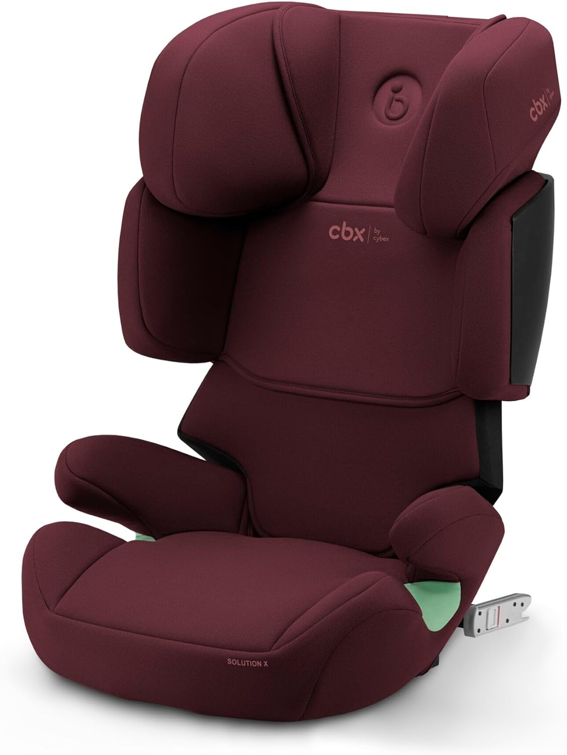 CBX by CYBEX Silla de coche infantil Solution X i-Fix, Para coches con y sin ISOFIX, De 3 a 12 años aprox. (100 - 150 cm), De 15 a 50 kg aprox., Negro (Pure Black)