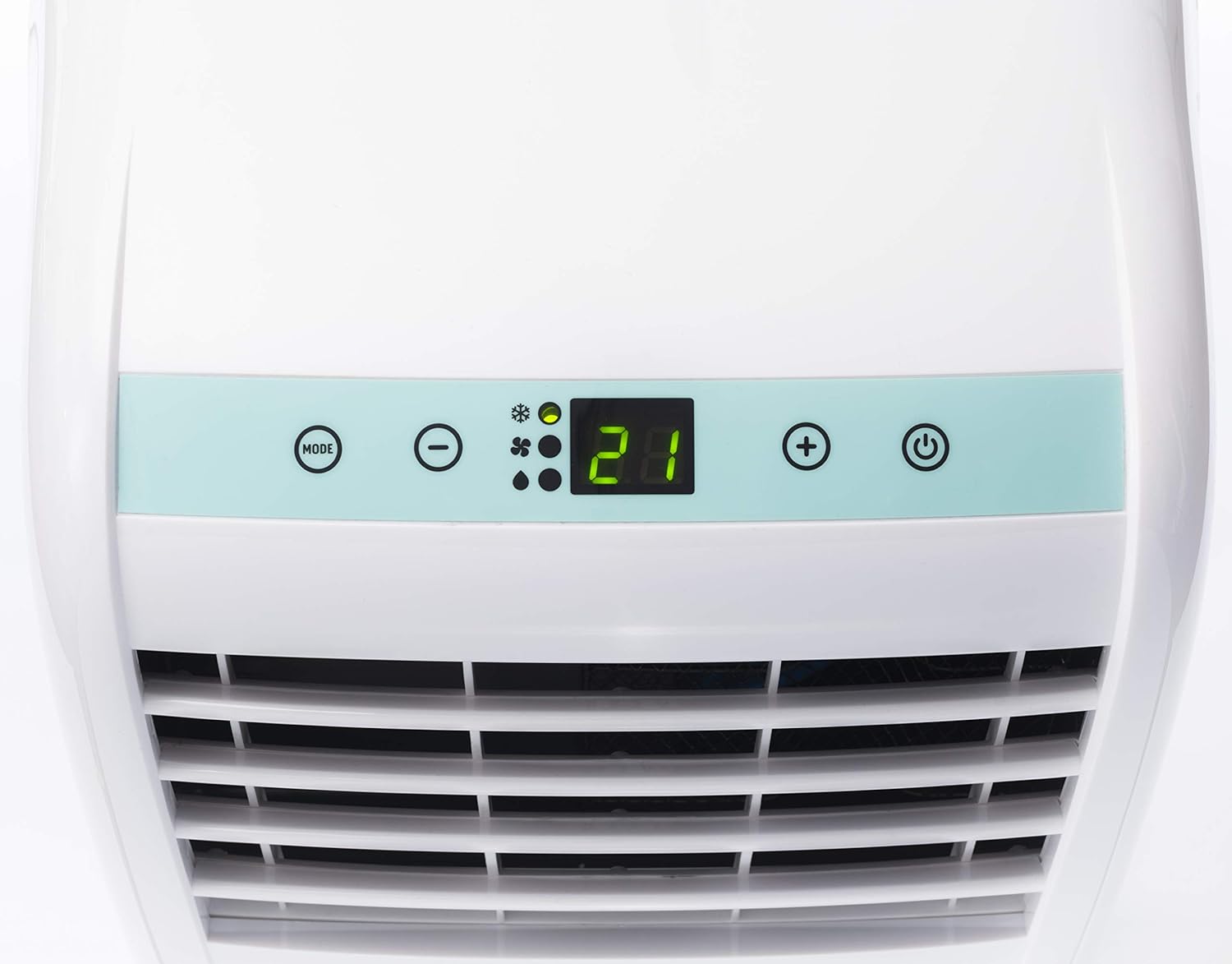 Olimpia Splendid-01921 Dolceclima Compact 10 P- Acondicionador de aire portátil 3 en 1: Refrigeración,Ventilación,Deshumidificación,10.000 Btu/H,2,64 Kw,Temporizador 24h-para habitaciones hasta 80m³