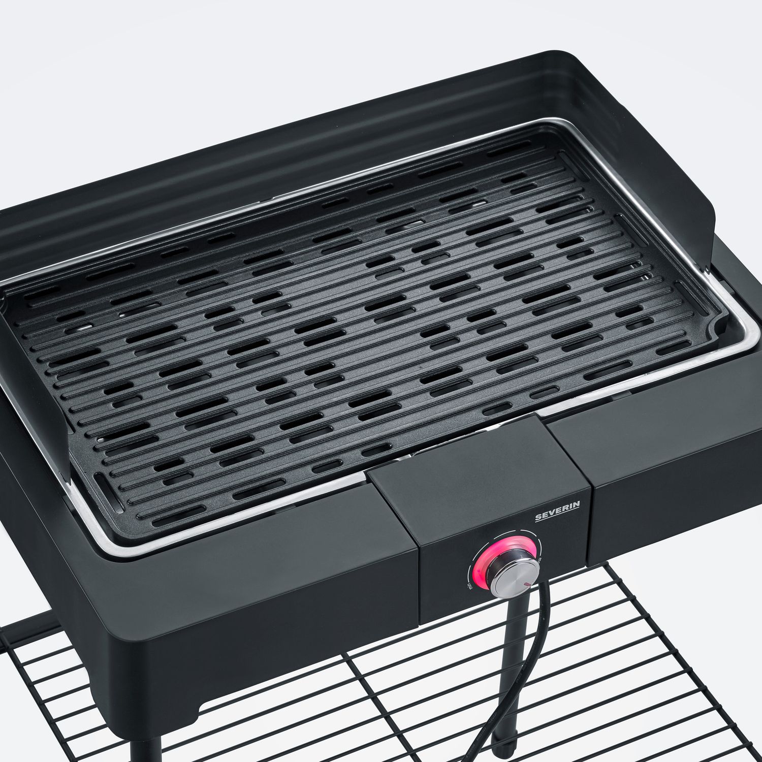 Barbacoa Con Patas Con Parrilla Acanalada 2200 W Pg 8568 Severin