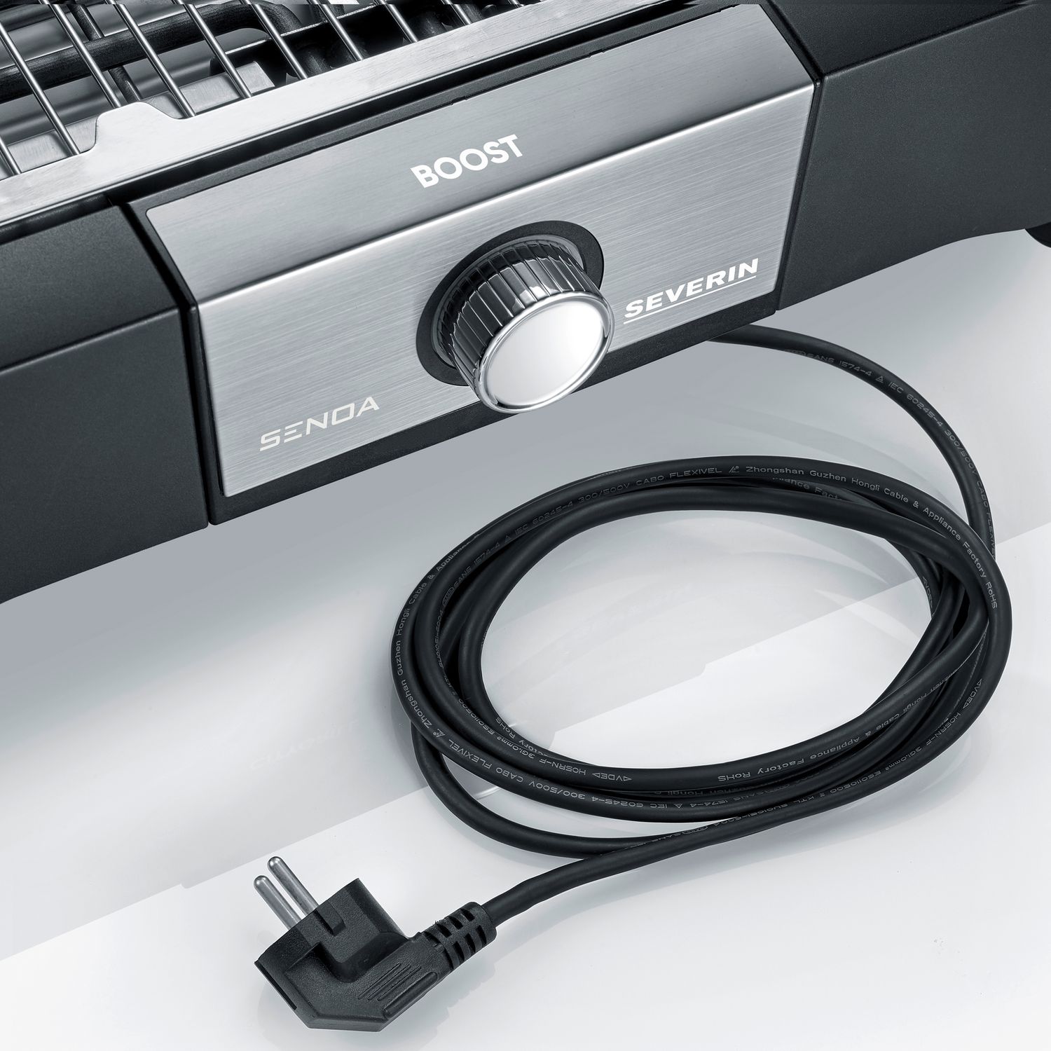 Barbacoa Grill Eléctrica Boost Negro Pg 8113 Severin