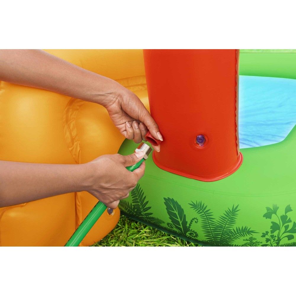 Bestway Piscina Hinchable Parque De Juegos Dinosaurios 241x140x137 Cm +3-6 Años Jardin 531