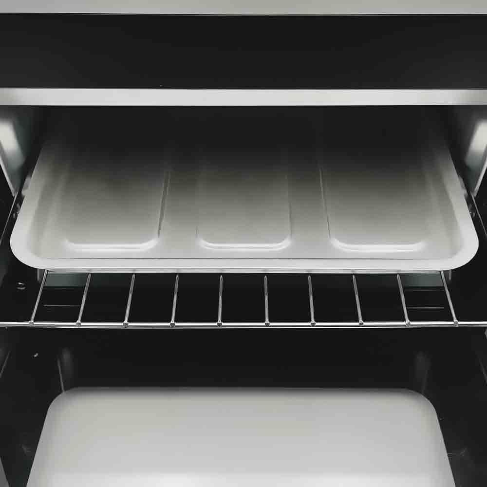 Minihorno Eléctrico Multifunción De  Sobremesa De 10l - Hr-10mini - 1600w - Negro