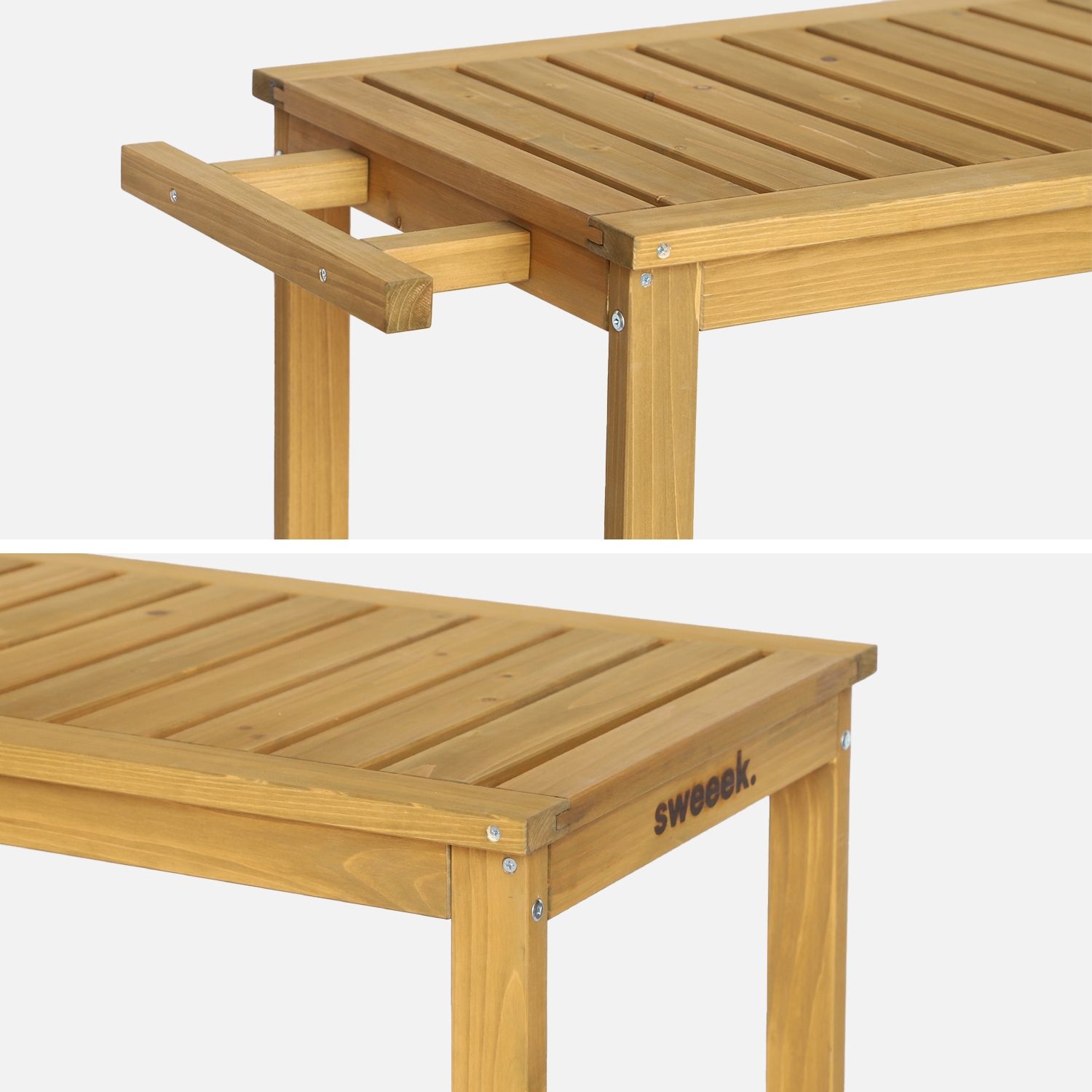 Aparador De Barbacoa De Madera Con Ruedas, Madera