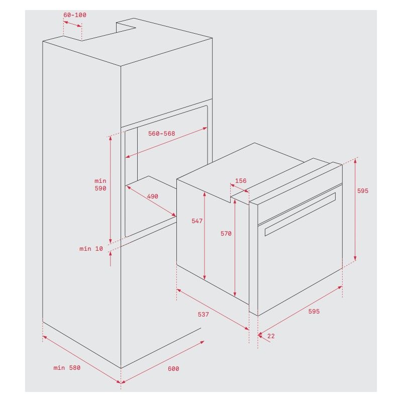 Horno Multifunción Teka Hlb830ss 70 L Hydroclean Touch Control 2615w