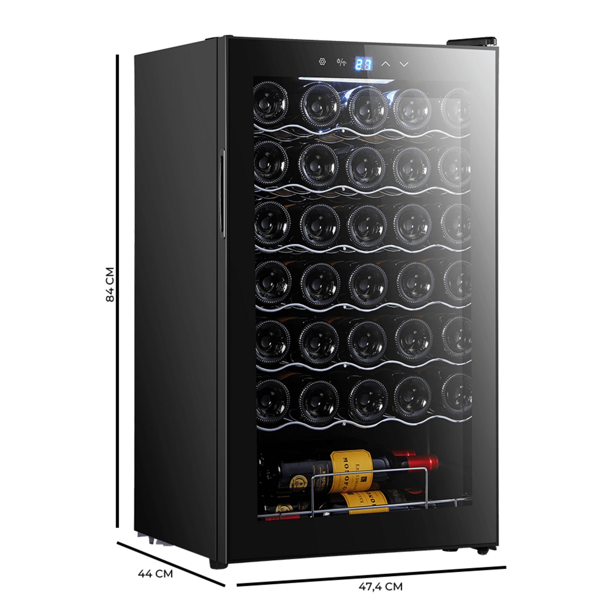 Bolero GrandSommelier 34030 Black Compressor