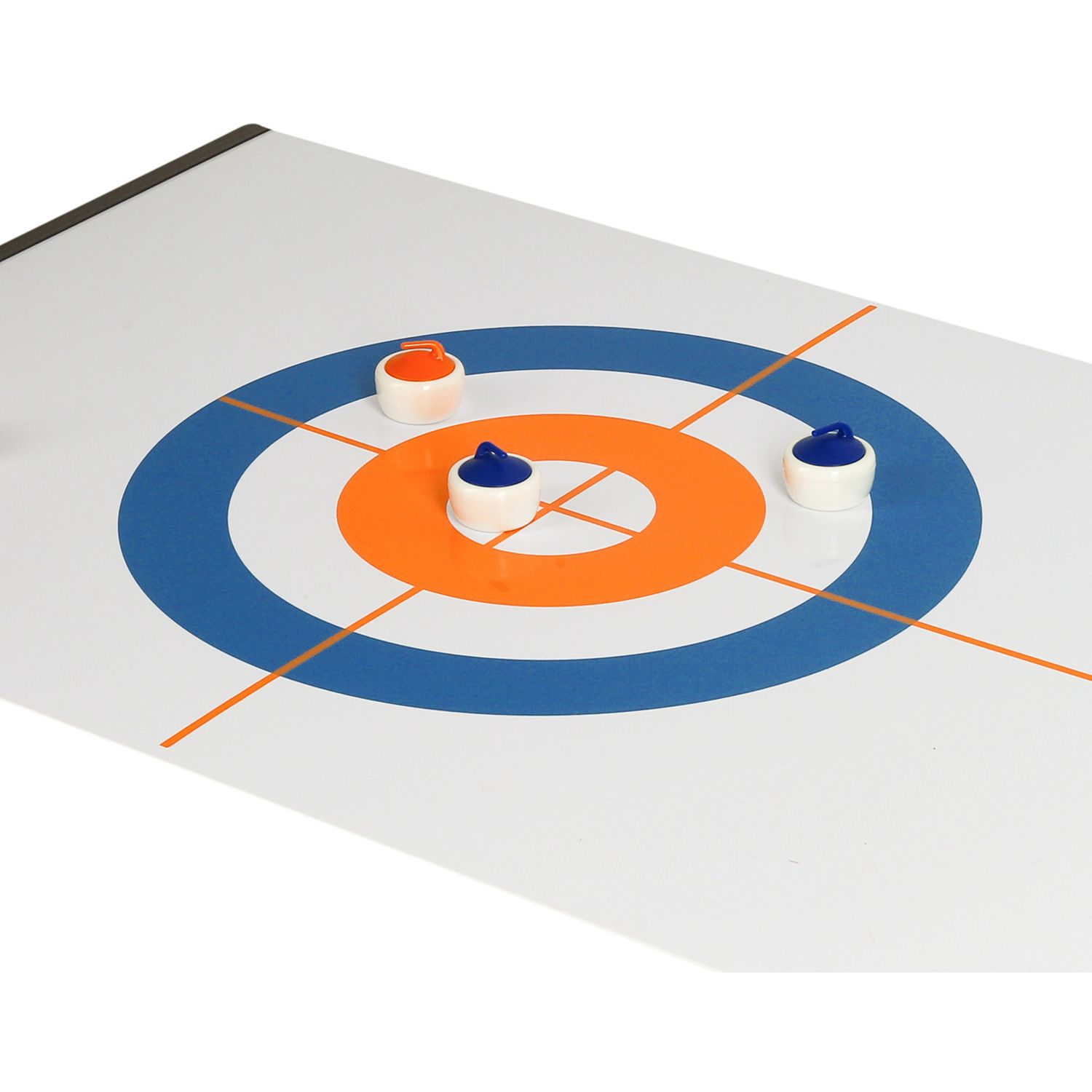 Curling De Búfalo Y Juego De Tejo Americano