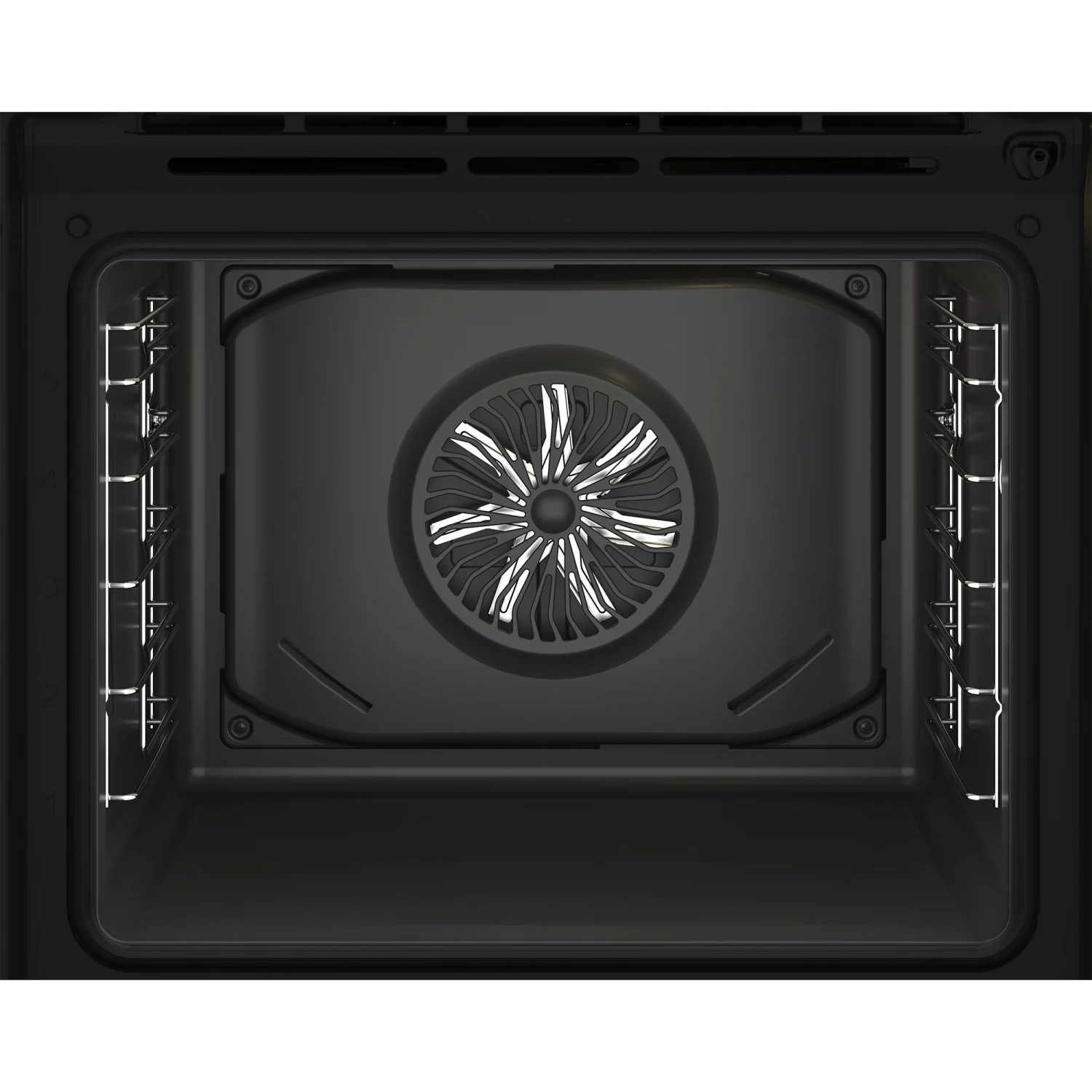 Horno Multifunción Beko BBIE12300XMP, 2,6 kW, 72 L, Apertura Abatible, 9 Funciones de Cocción, Eficiencia A - Inox