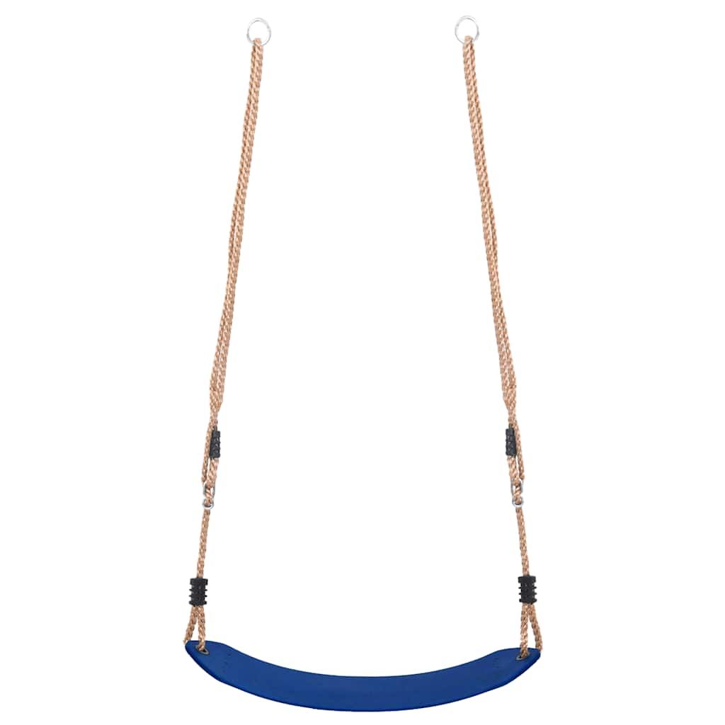 Columpio De Asiento Para Niños Azul Vidaxl