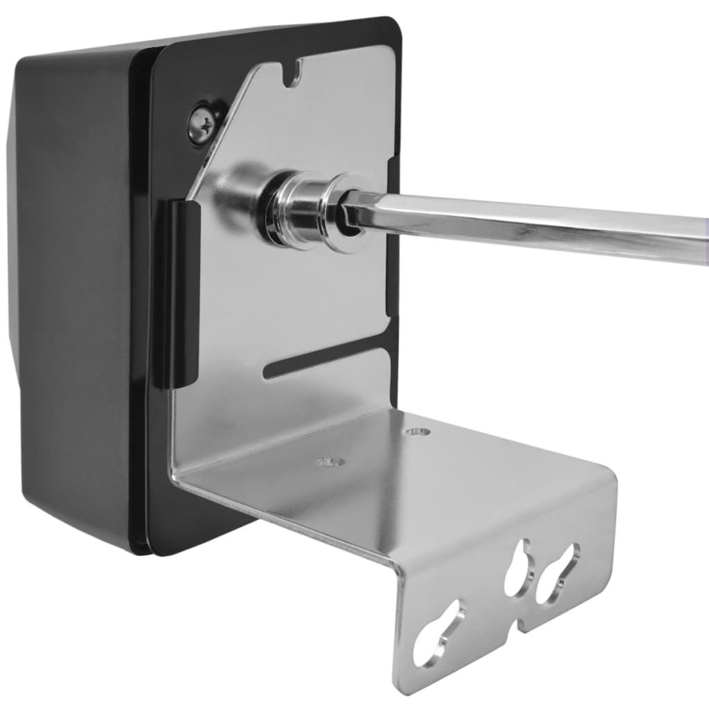 Espetón Para Asados Y Barbacoa Con Motor Acero 1200 Mm Vidaxl