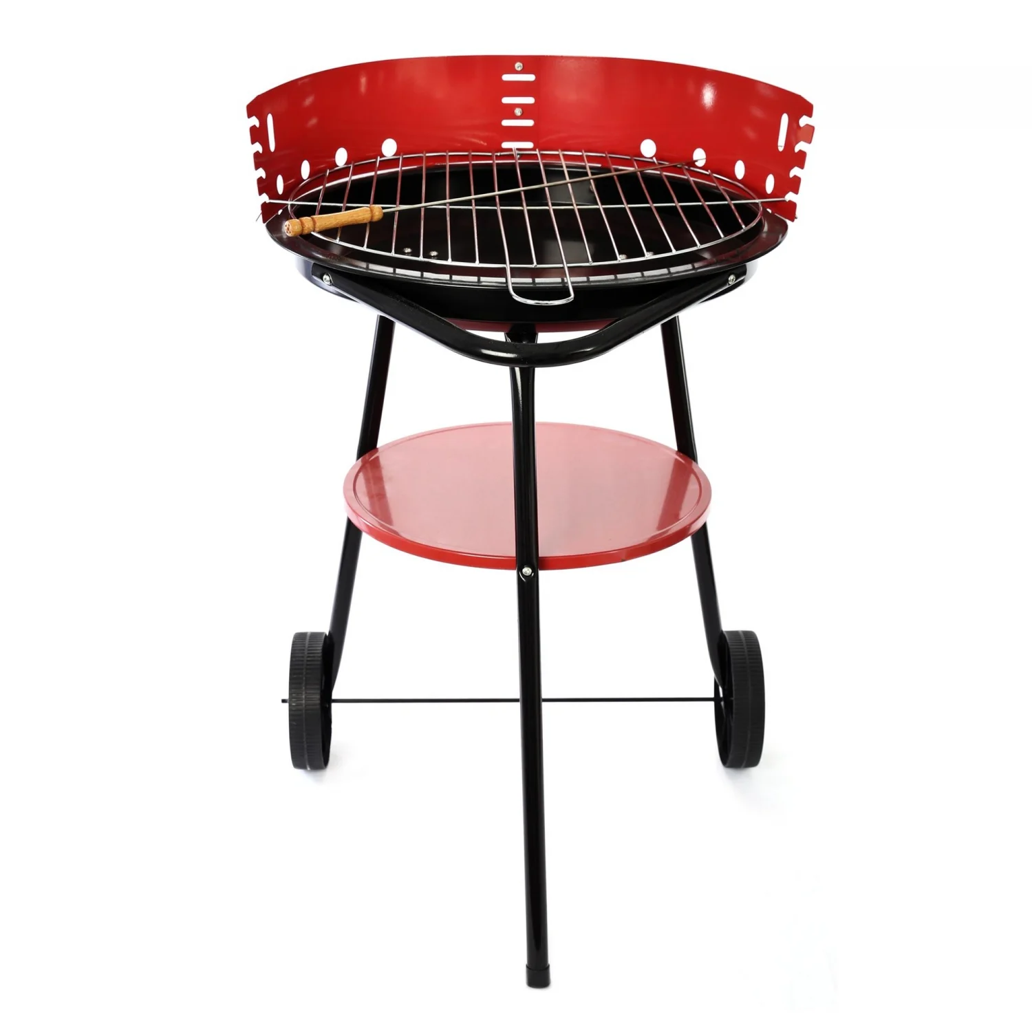 Barbacoa con Ruedas 73x44 cm