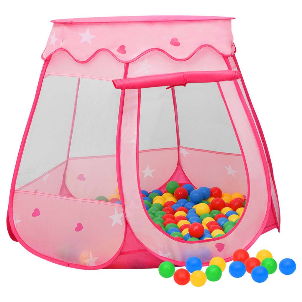 Tienda De Juegos Para Niños Rosa 102x102x82 Cm Vidaxl