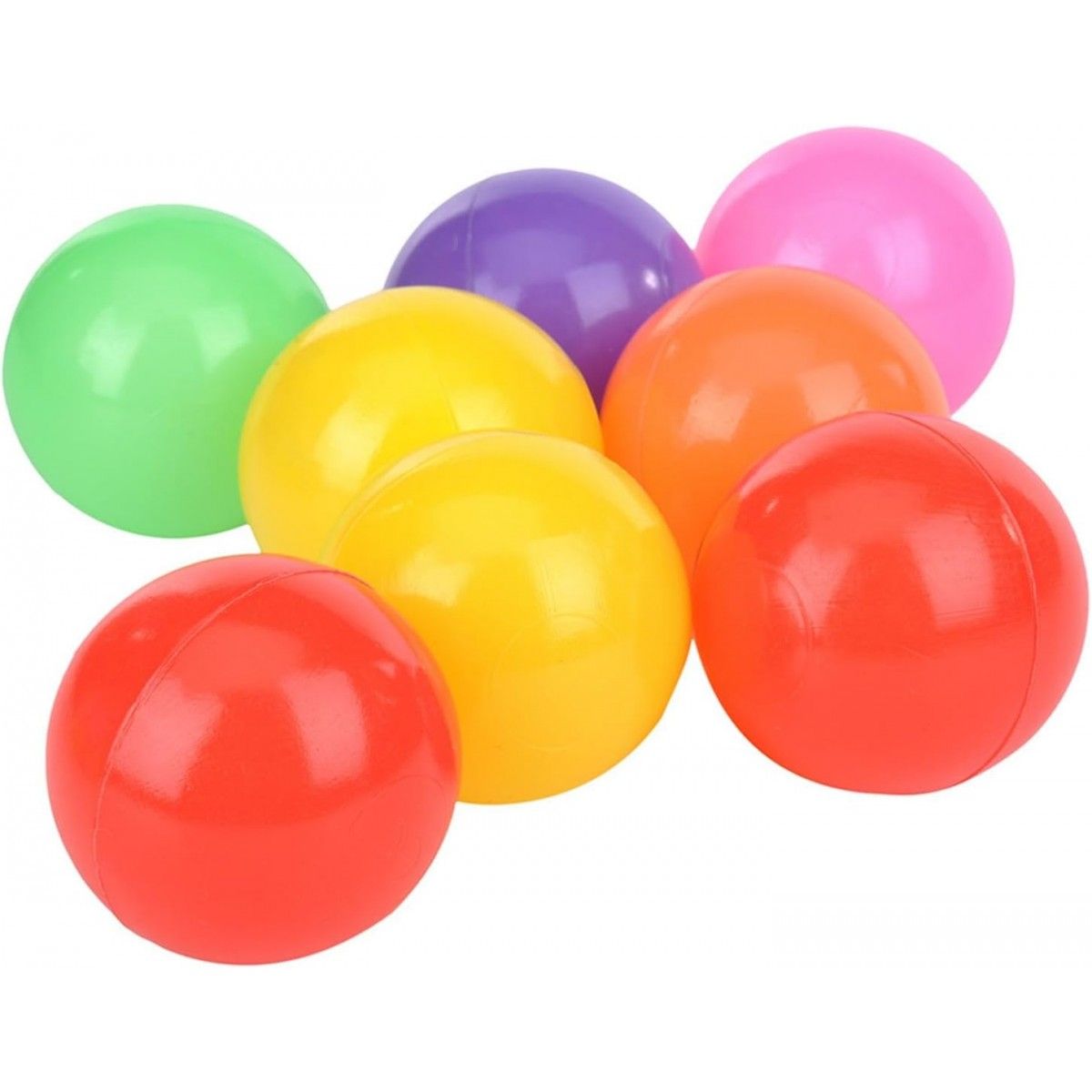 Pack De 100 Bolas Para Piscinas De Bolas - Juegos Y Juguetes Infantiles Para Niños Al Aire Libre