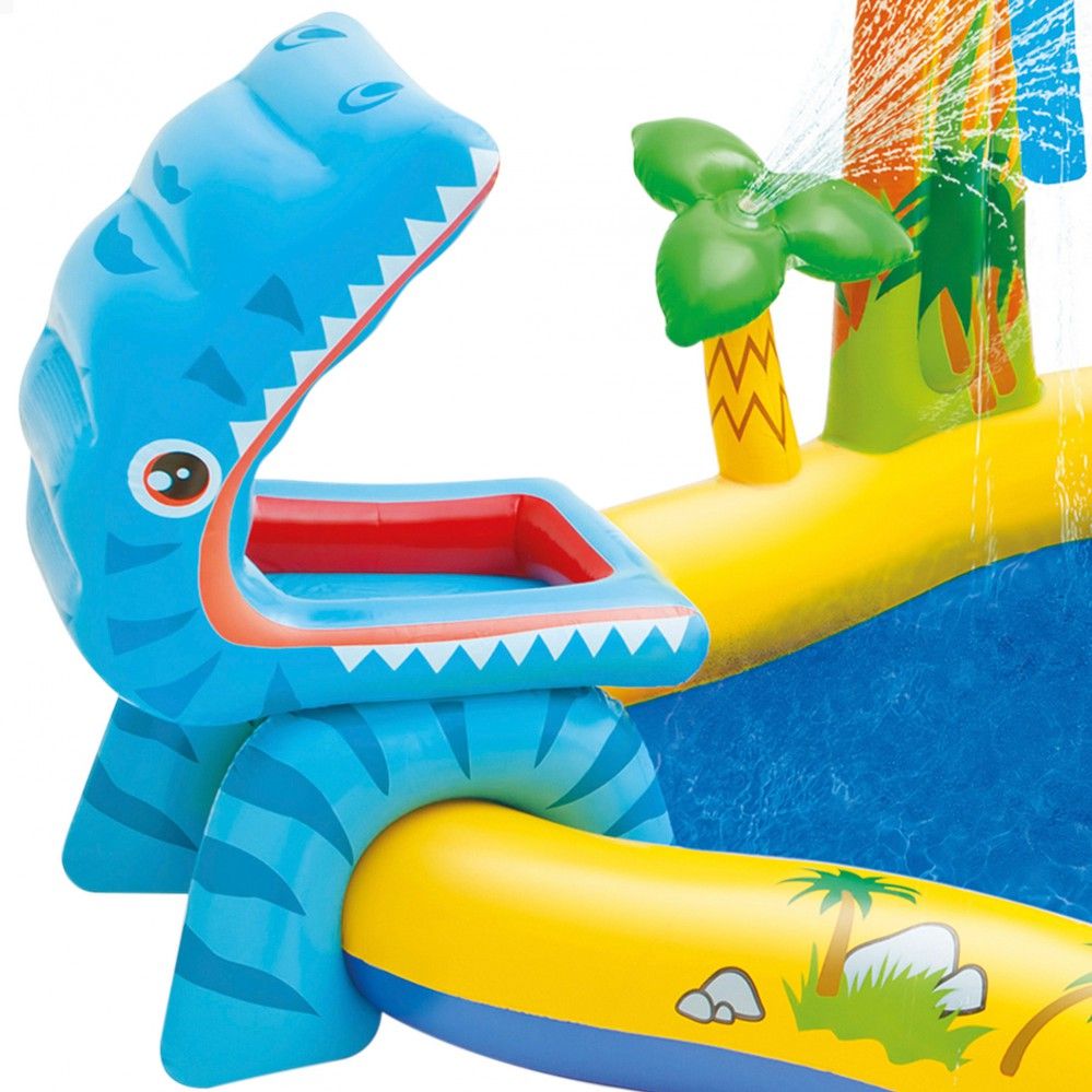 Centro Juegos Hinchable Intex Dinosaurio 249x191x109 Cm 272l