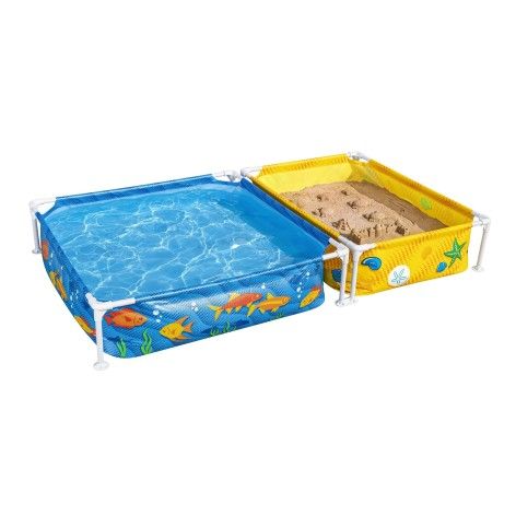 Piscina Infantil + Arenero 213x122x30,5 Cm 561cf