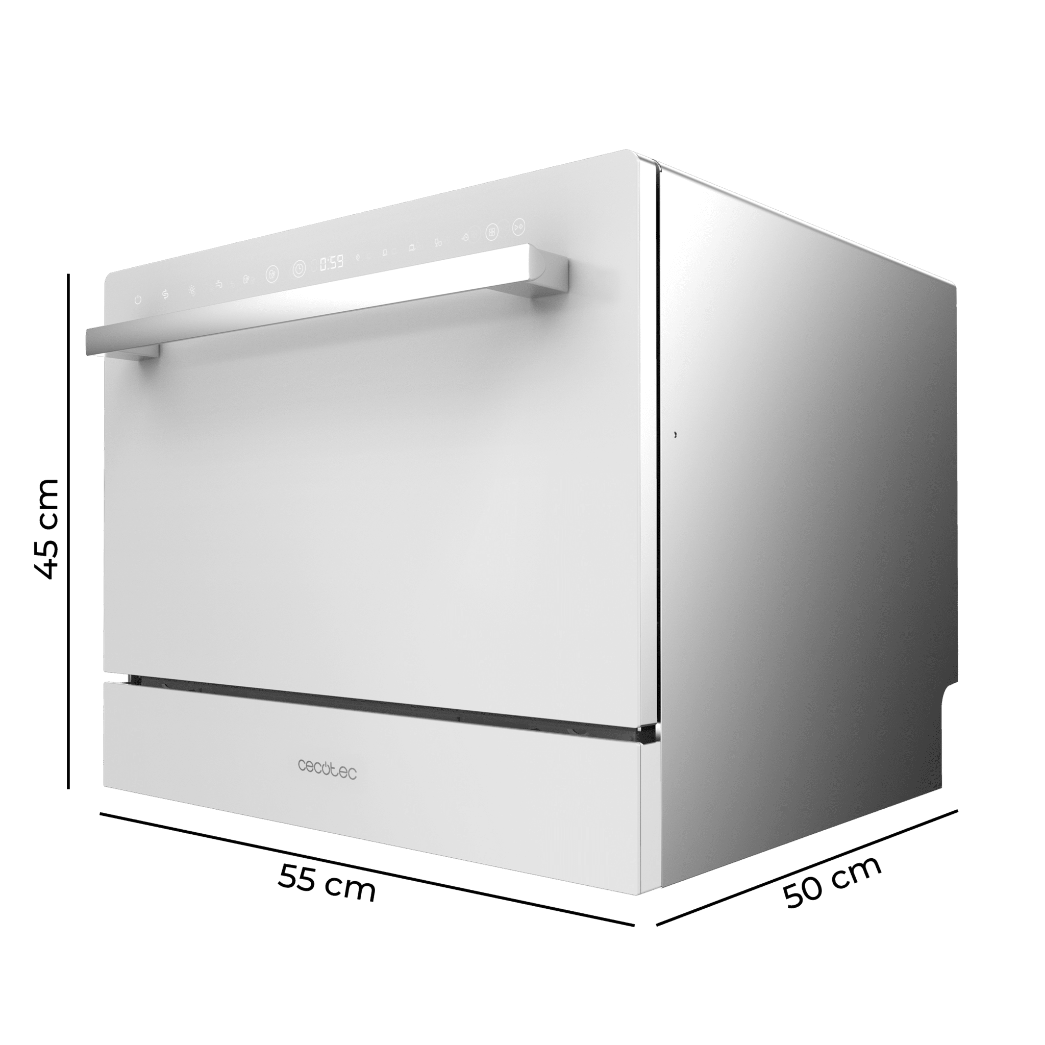 Bolero Aguazero 2400 White Glass