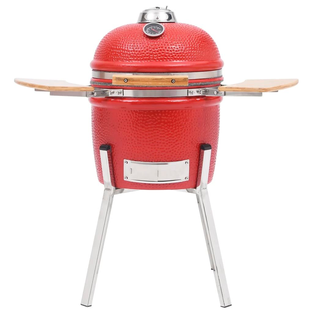 Barbacoa Ahumadora Kamado De Cerámica 81 Cm Vidaxl