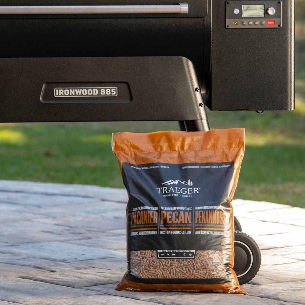 Pellets De Madera Pecan Para Barbacoa Traeger